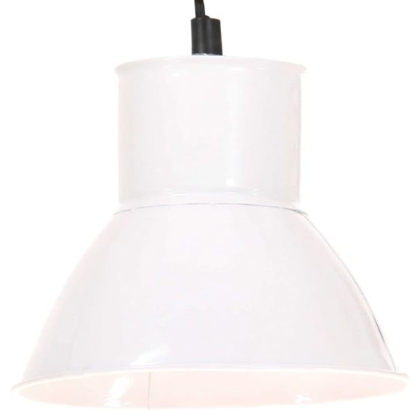 Viseća svjetiljka 25 W bijela okrugla 17 cm E27
