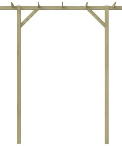 Vrtna pergola 200 x 40 x 205 cm drvena