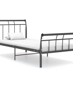 Okvir kreveta crni metalni 90 x 200 cm